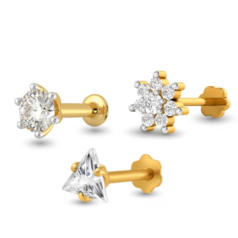 Best Package 1+Triangle +7 Stone (3pc)